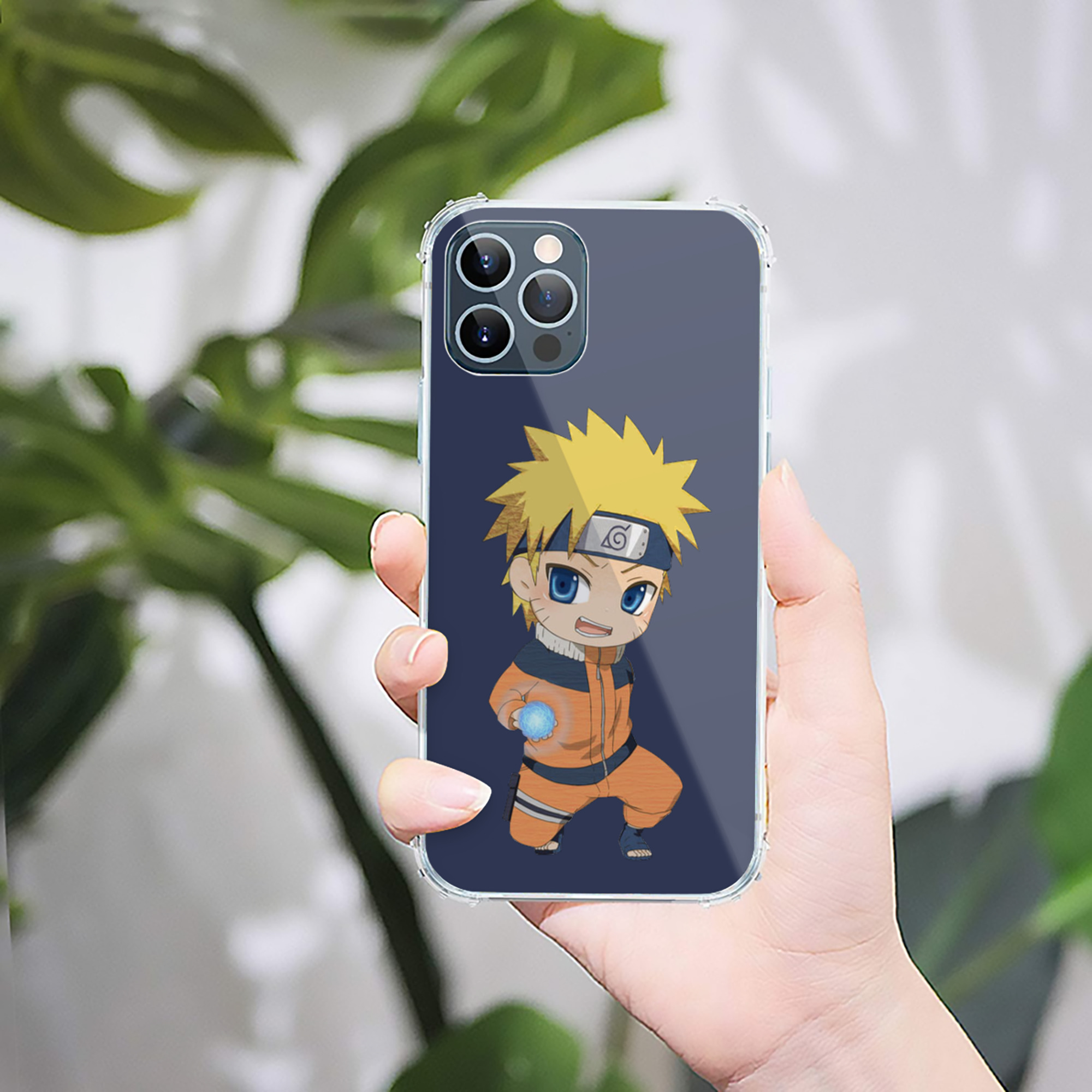 （画像用） NARUTO -ナルト- うずまき ナルト Uzumaki Naruto 【iPhone 12シリーズ対応】透明スマホケース（クリアソフトケース）